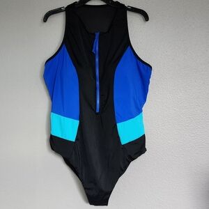 Swimsuits for All Women's  One Piece Swimsuit/Size 24
